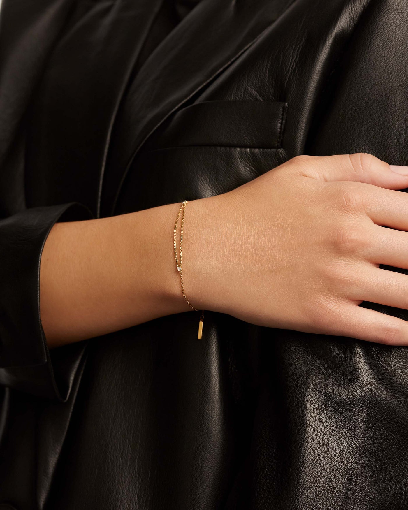 Nia Armband 
  
    Sterling Silber / 18K Goldplattierung
  
