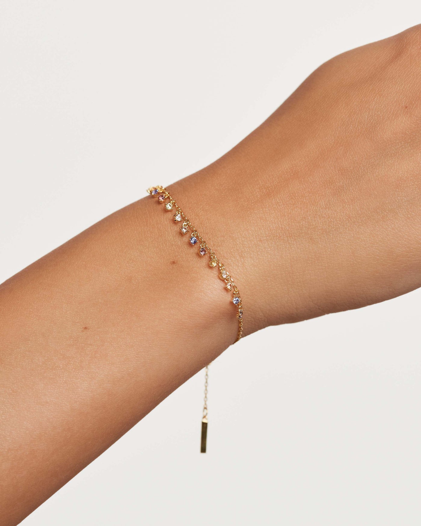 Crystal and zirconia  bracelets