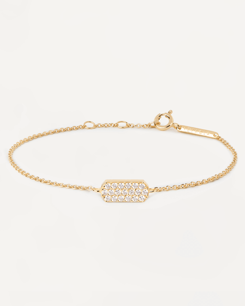 Bracciale Icy - 
  
    Argento sterling / Placcatura in Oro 18K
  
