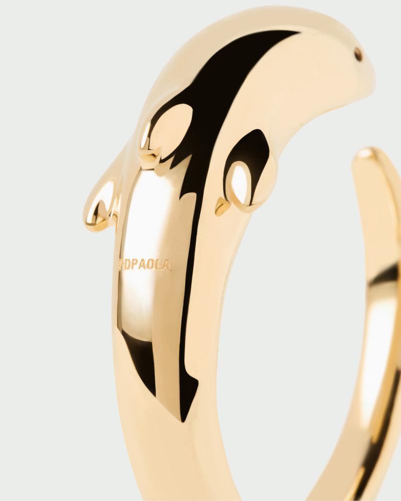 Brazalete delfín moderno con forma escultural