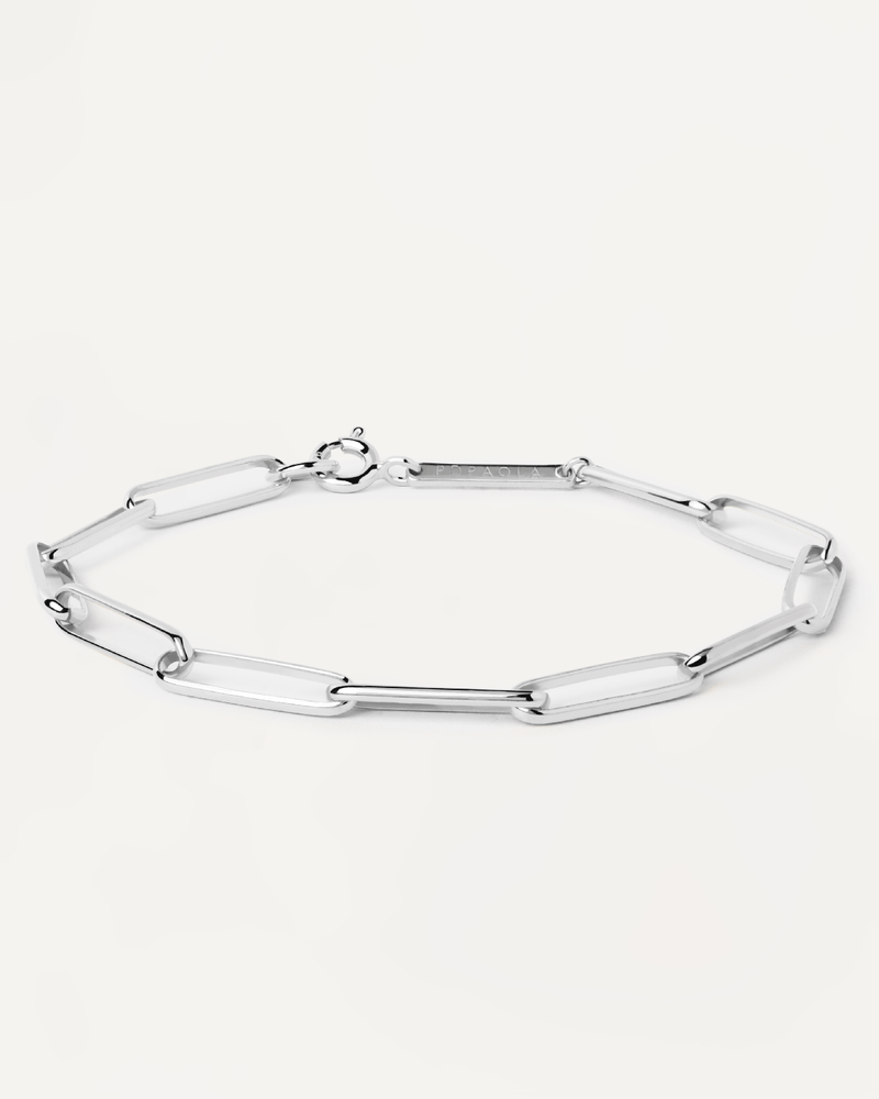 Bracciale a catena in argento Big Statement - 
  
    Argento sterling
  
