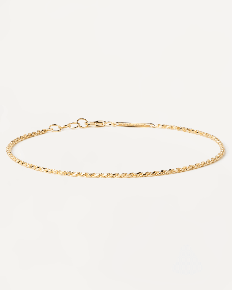 Gold Rope Chain Bracelet - 
  
    18K Gold
  

