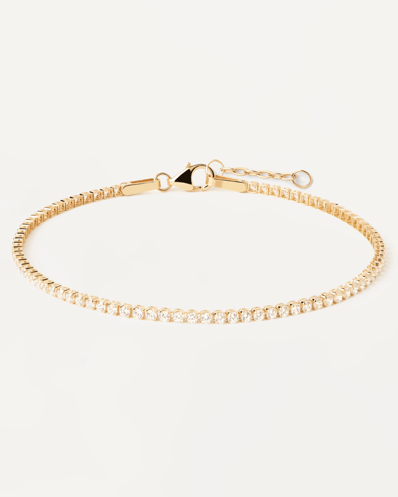 Diamonds and Gold Tennis Bracelet - 
  
    18K Gold
  
