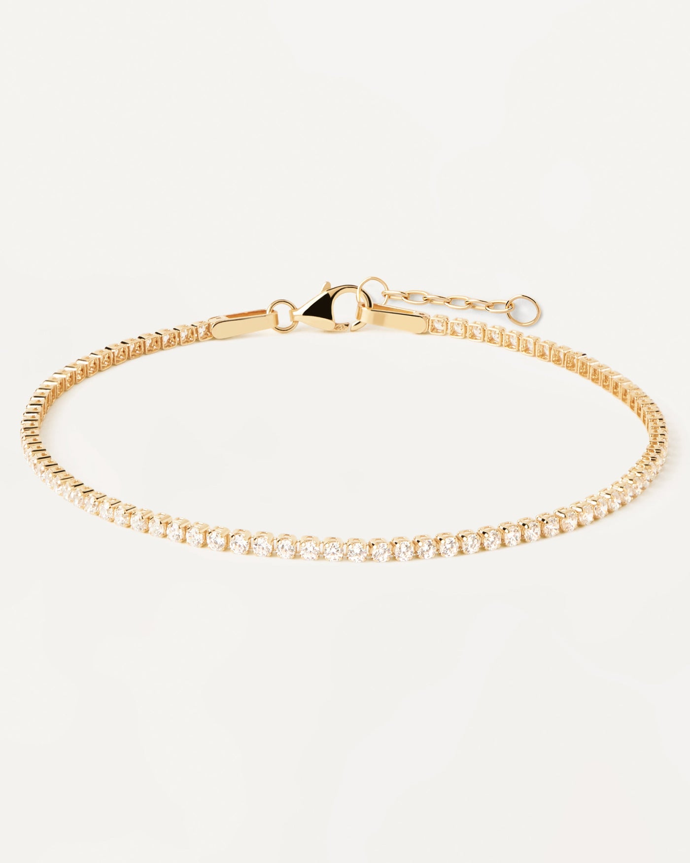 Tennisarmband aus Gold mit Diamanten. Tennisarmband aus massivem Gelbgold mit lab-grown Diamanten. Erhalten Sie die neuesten Produkte von PDPAOLA. Geben Sie Ihre Bestellung sicher auf und erhalten Sie diesen Bestseller.