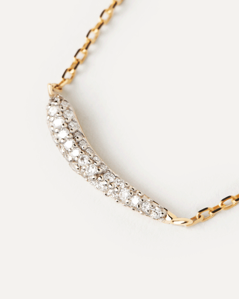 Diamonds and gold Nilo necklace - 
  
    18K Gold
  
