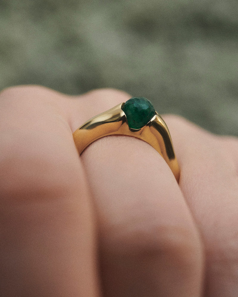 Oasis Ring - 
  
    Sterling Silber / 18K Goldplattierung
  
