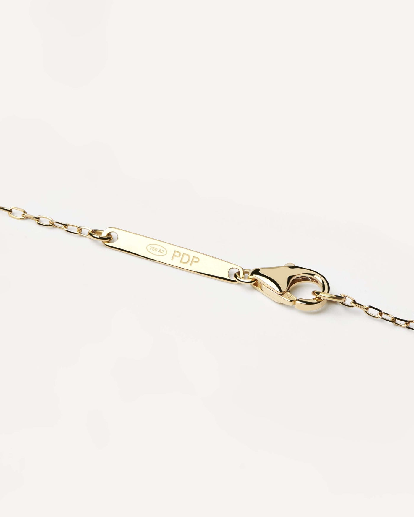 Diamonds and Gold Letter B Necklace - 
  
    18K Gold
  
