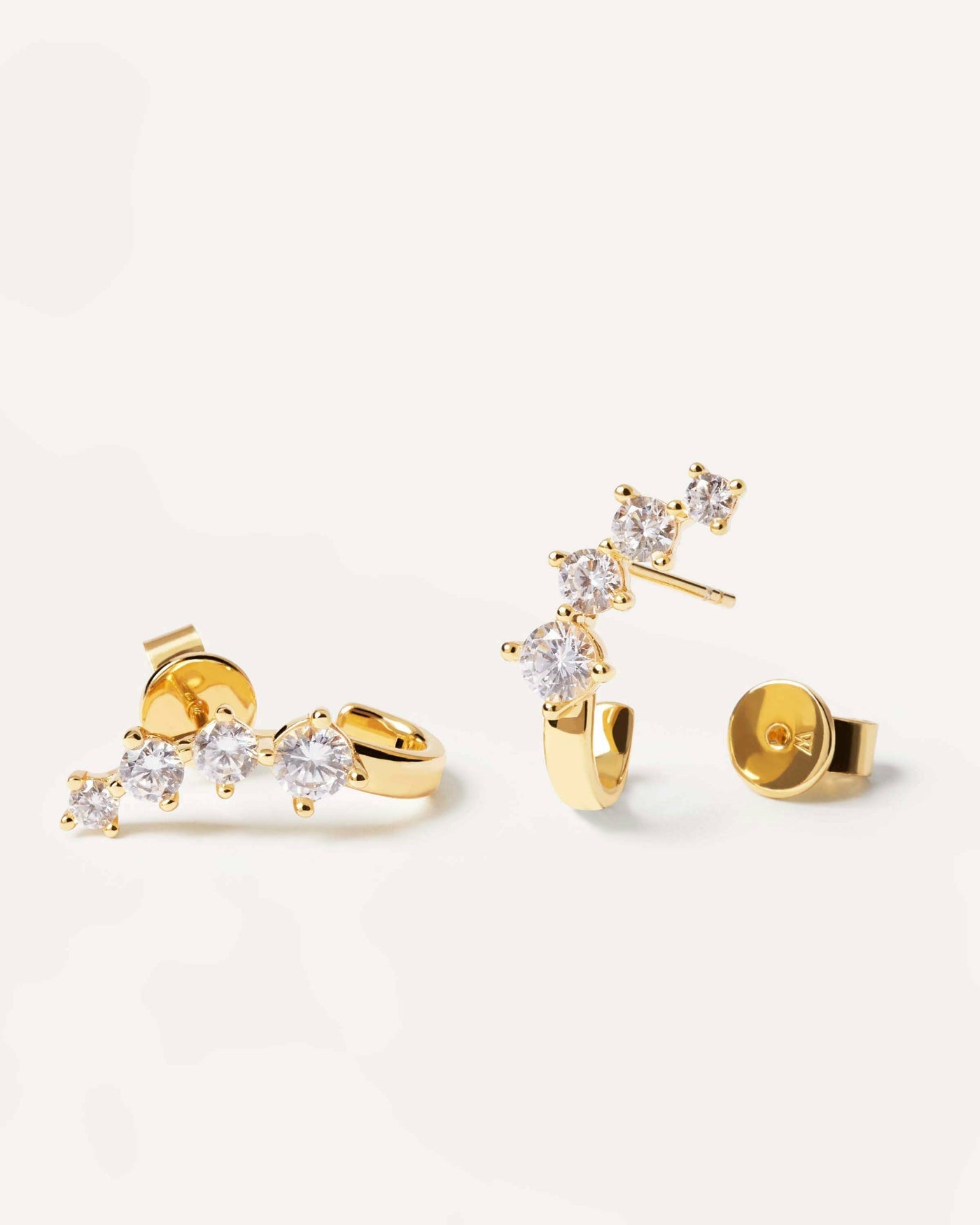 Gold stud earring sets online