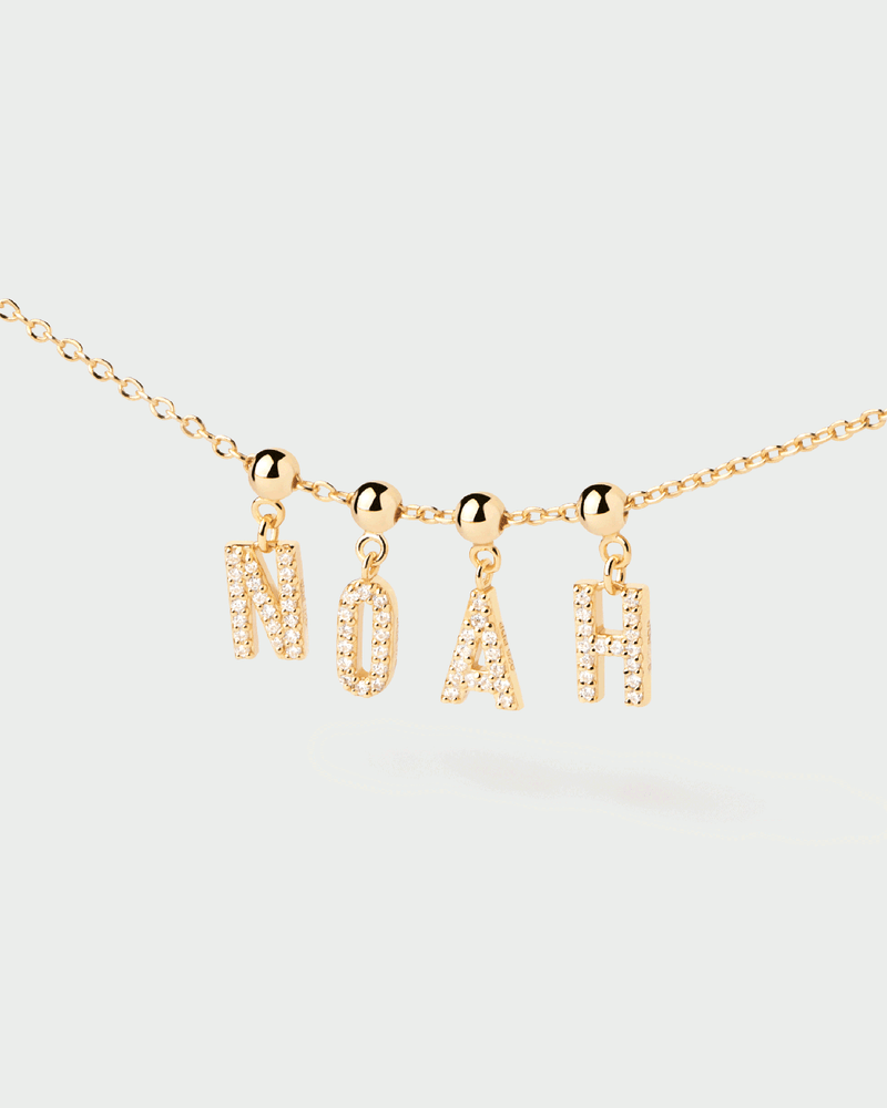 Letter A Charm - 
  
    Sterling Silver / 18K Gold plating
  
