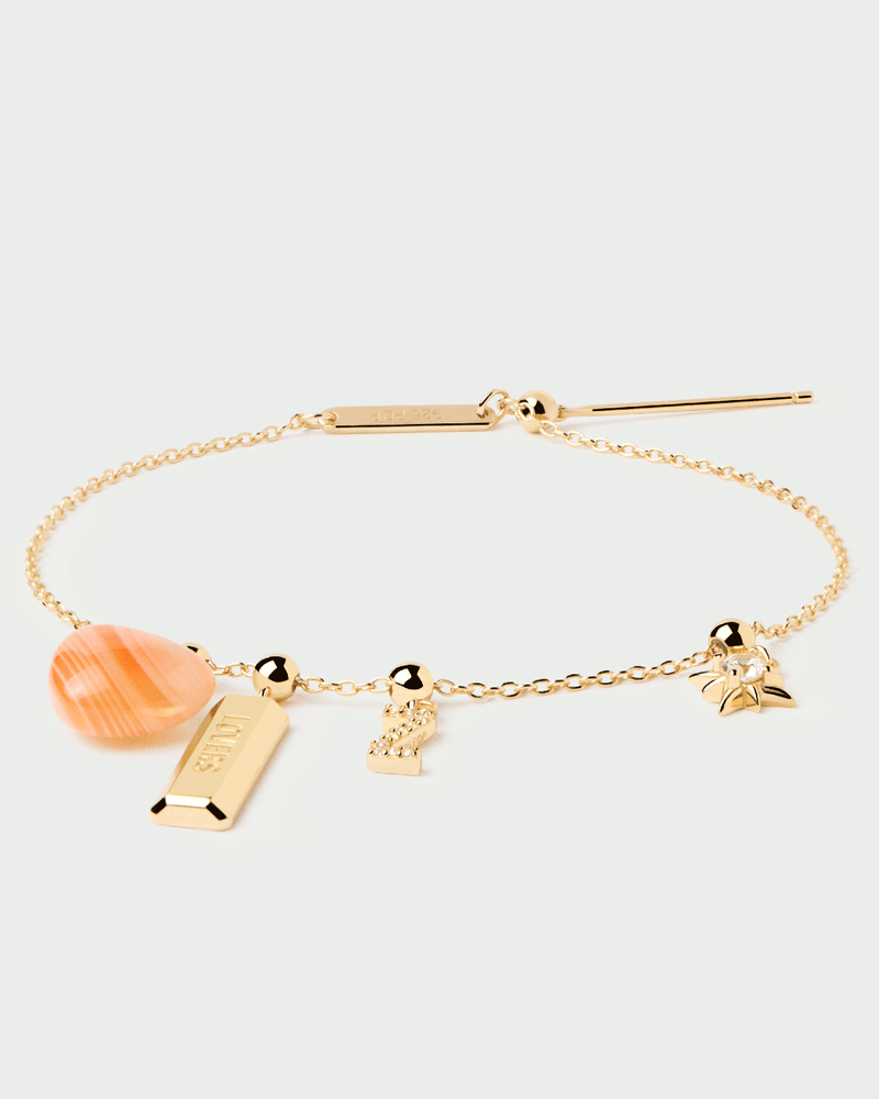 Letter Z Charm - 
  
    Sterling Silver / 18K Gold plating
  
